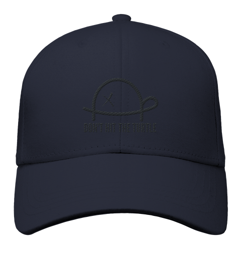 DHTT - black line - Organic Baseball Cap