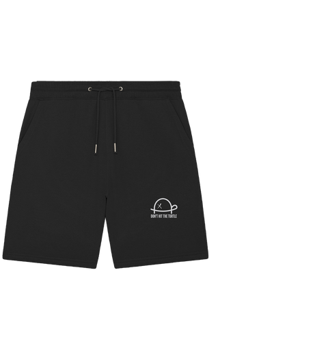DHTT - white line - Organic Jogger Shorts (Stick)